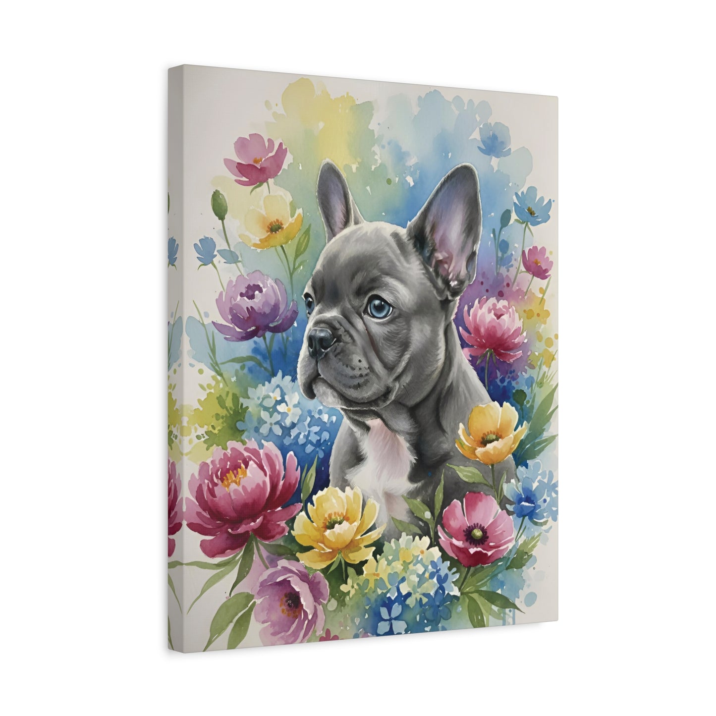 Custom Pet Watercolor: Lunar Blossom