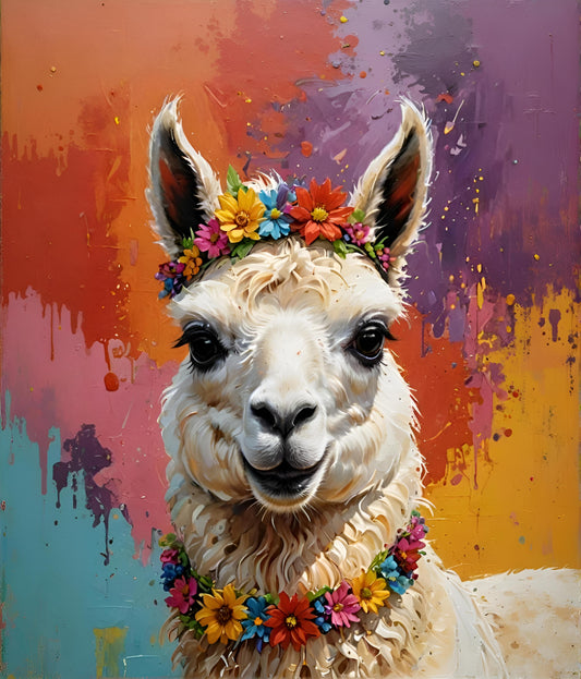Llamalicious (Vibrant) Printed by Jondo