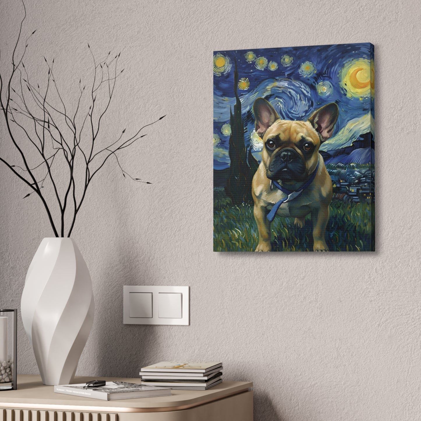 Custom Pet Painting: The Starry Pet