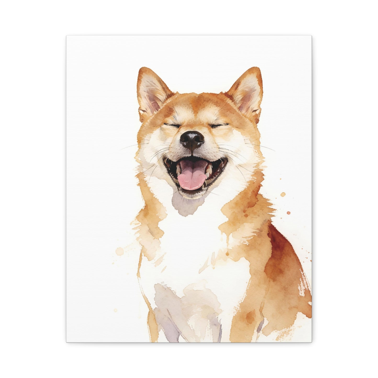 Custom Dog Watercolor: Expressive Canine