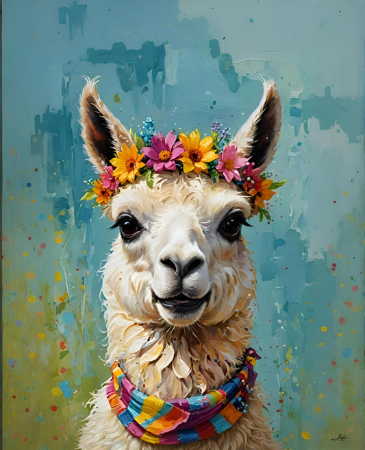 Llamalicious Printed by Jondo