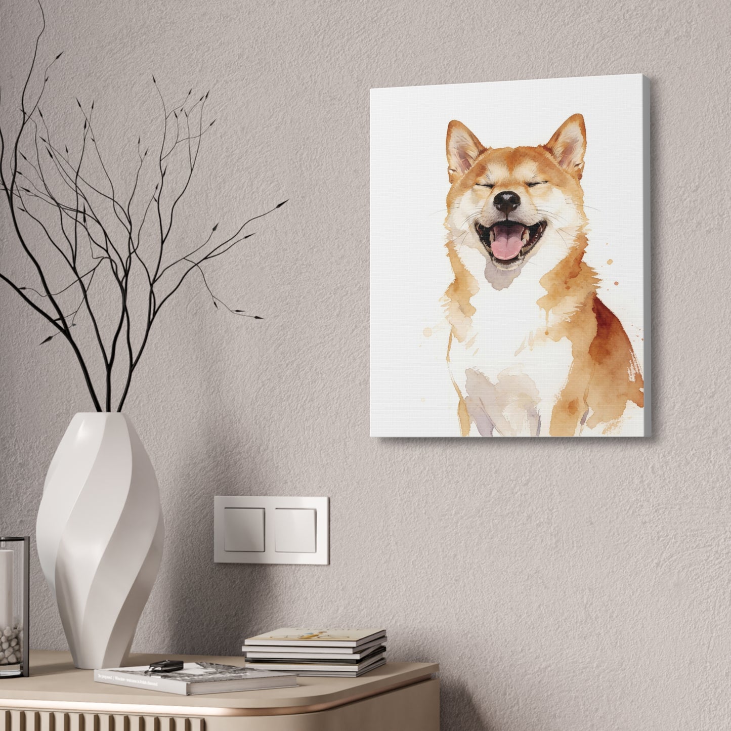 Custom Dog Watercolor: Expressive Canine