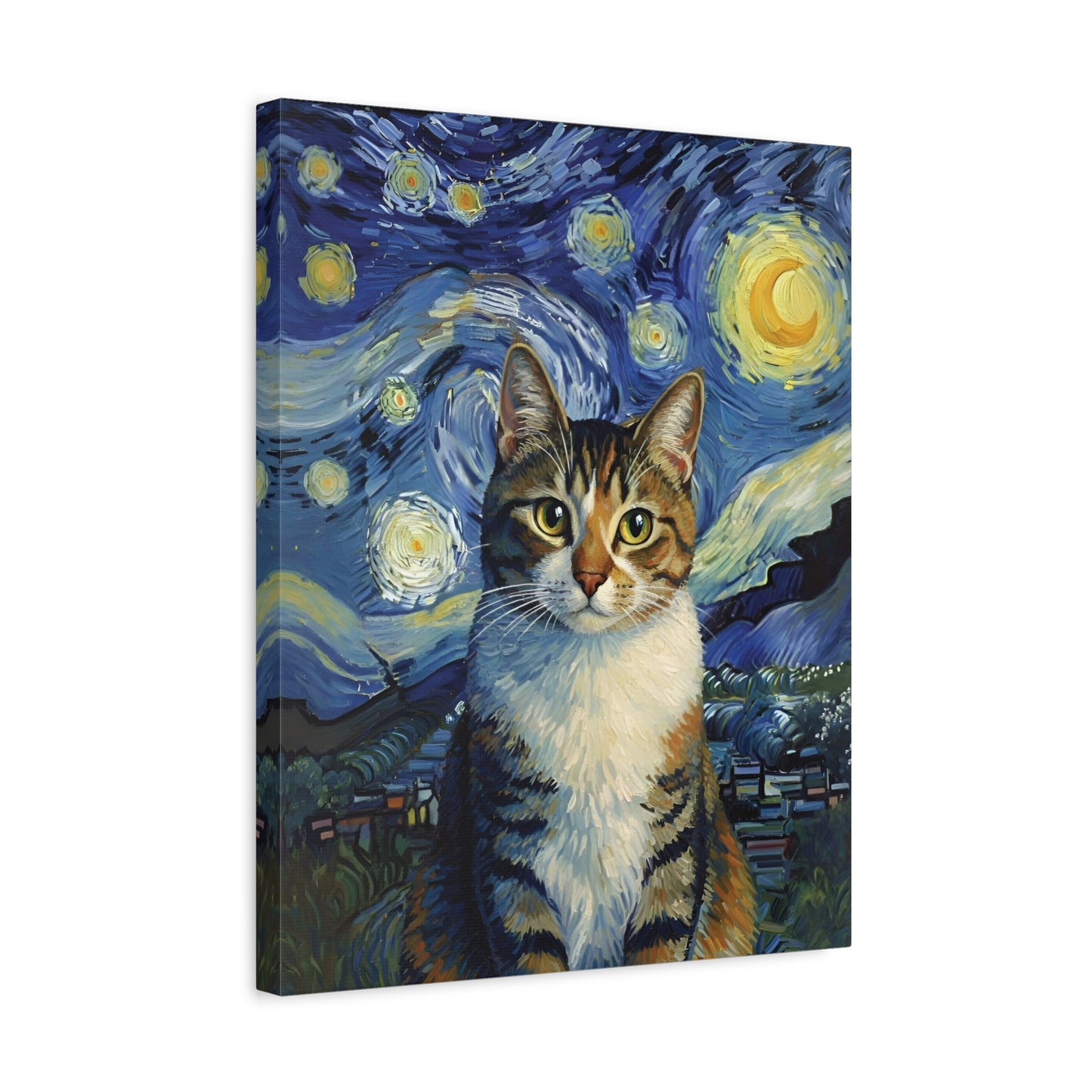 Custom Pet Painting: The Starry Pet