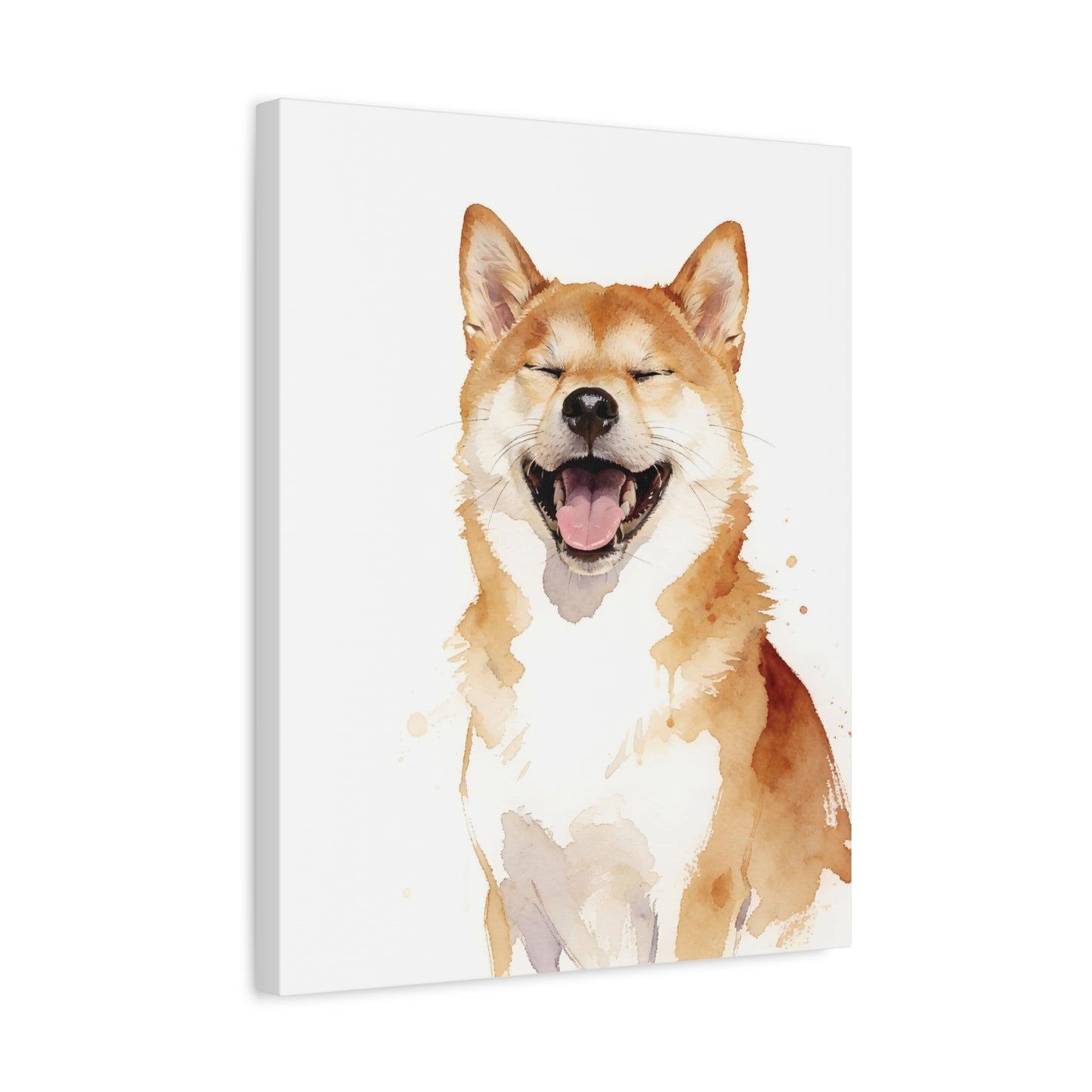 Custom Dog Watercolor: Expressive Canine