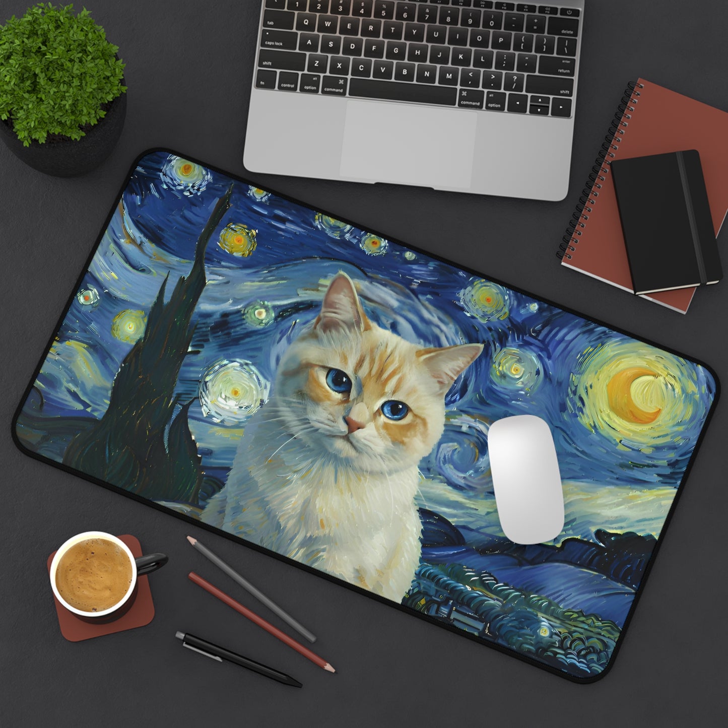 Custom Pet Desk Mat: The Starry Pet
