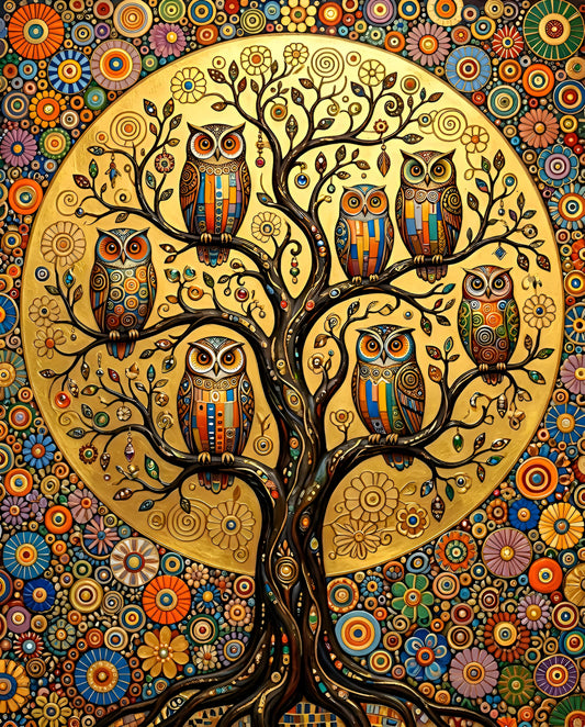 Vibrant Owl Assembly